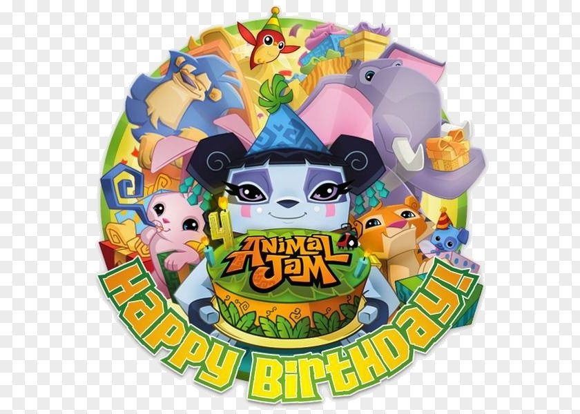 Birthday National Geographic Animal Jam Cake Torta Society PNG
