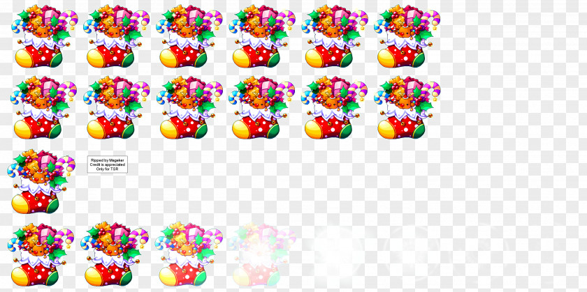 Christmas Colored Socks MapleStory Sprite Video Game PNG