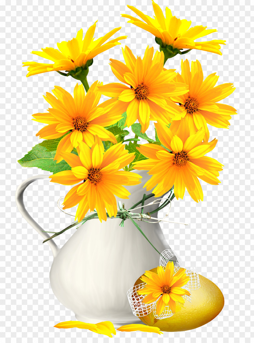 Easter Flowers Egg Holiday Quotation Clip Art PNG