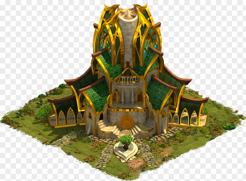 Fantasy City Elvenar Elf Building PNG