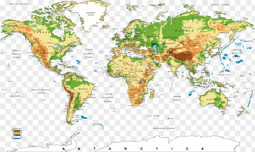 Map Of The World Exquisite HD PNG