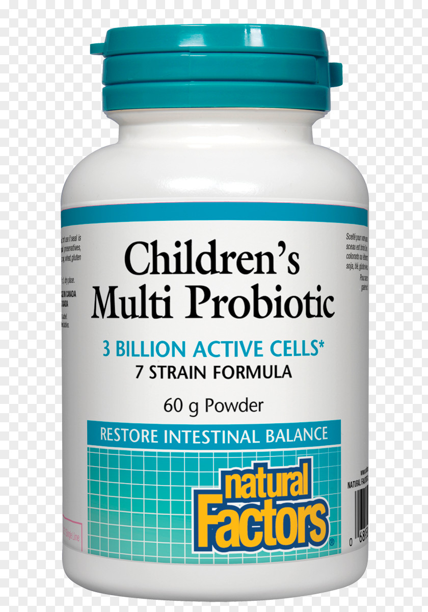 Nature Kids Probiotic Dietary Supplement Bifidobacterium Lactobacillus Acidophilus Colony-forming Unit PNG