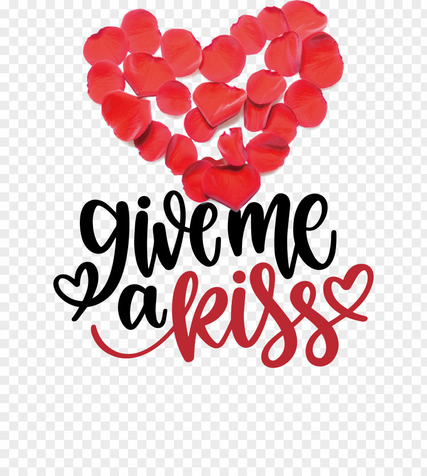 Give Me A Kiss Valentines Day Love PNG
