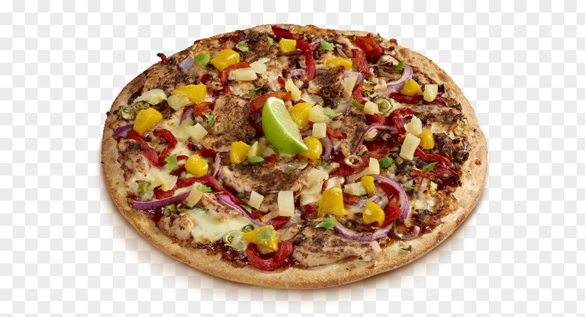 Pizza California-style Barbecue Chicken Sicilian Take-out PNG