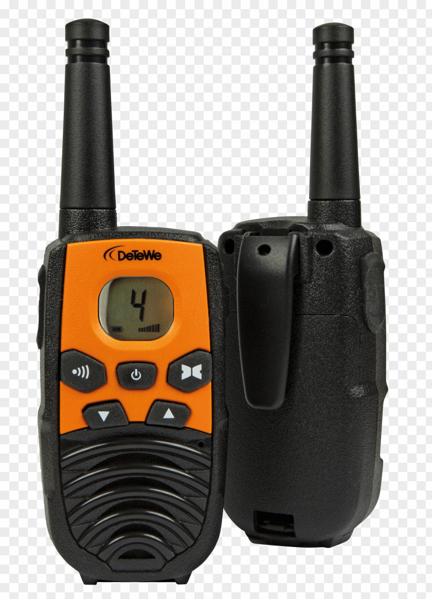 PMR446 Two-way Radio Detewe Communications Gmbh Walkie-talkie Outdoor 8000 Duo Case 208046 PNG