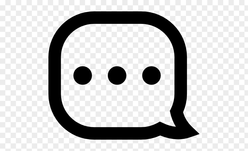 Smiley Line Text Messaging White Clip Art PNG