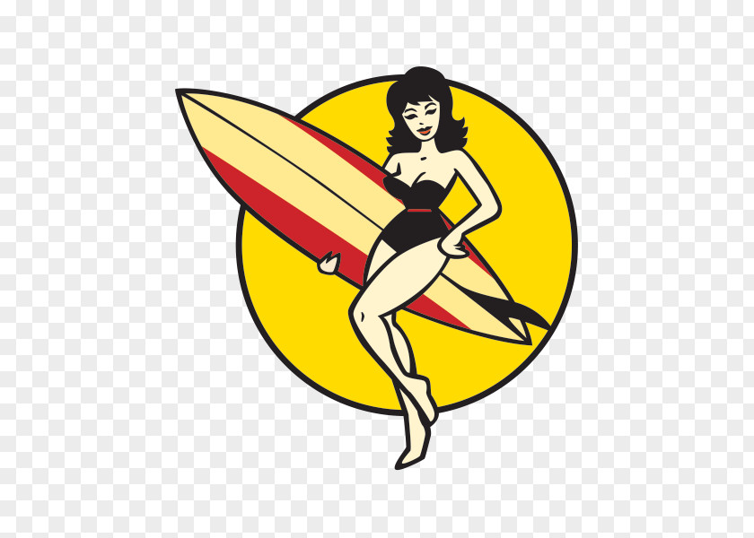 Surfing Vector Graphics Decal Illustration Art Sticker PNG