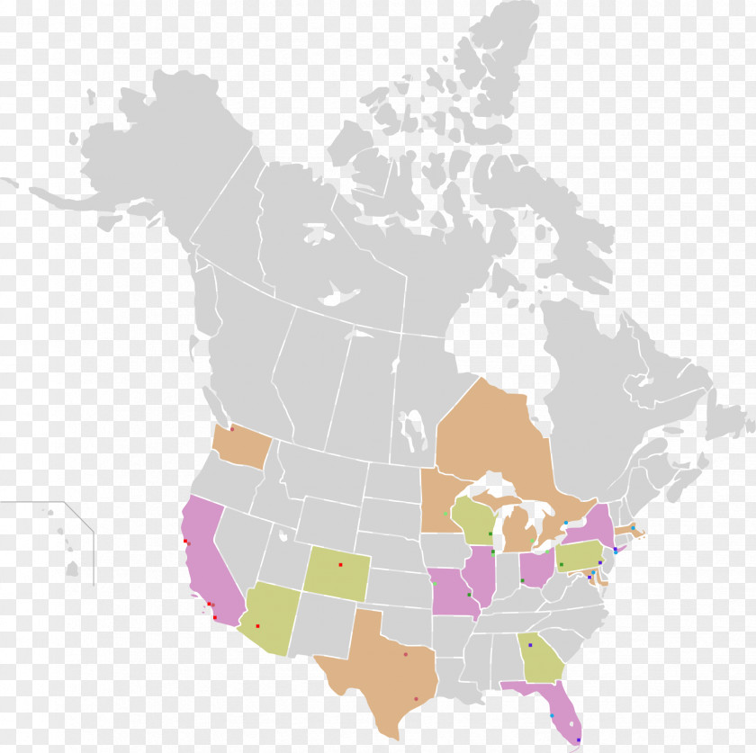 United States Rail Transportation In The Blank Map Canada PNG
