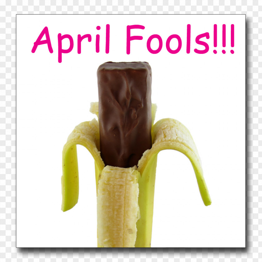 Banana April Fool's Day Practical Joke Fun Humour PNG