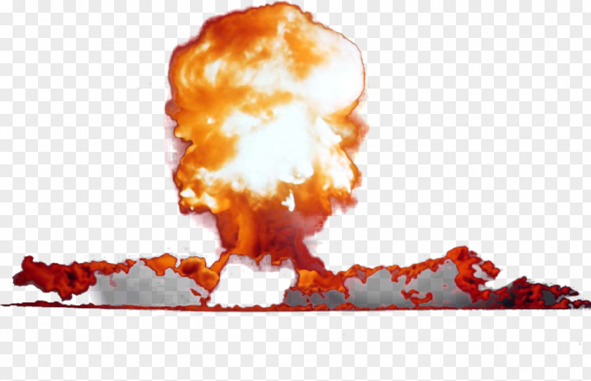 Explosion Nuclear Weapon Power Mushroom Cloud PNG