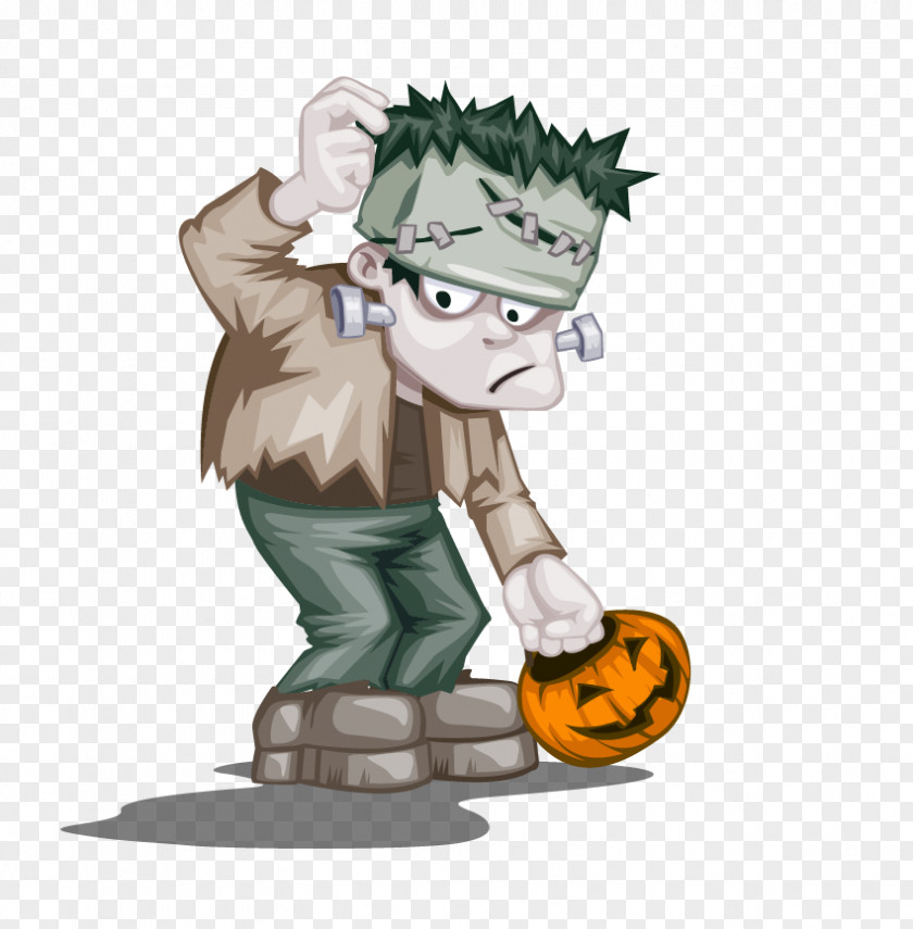 Halloween Boys Sticker Iron-on Paper Party PNG
