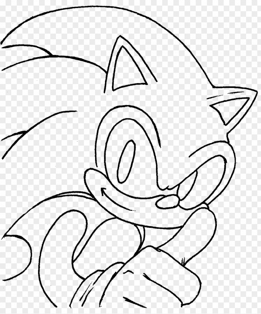 Hedgehog Drawing Sonic The Shadow Knuckles Echidna Coloring Book PNG