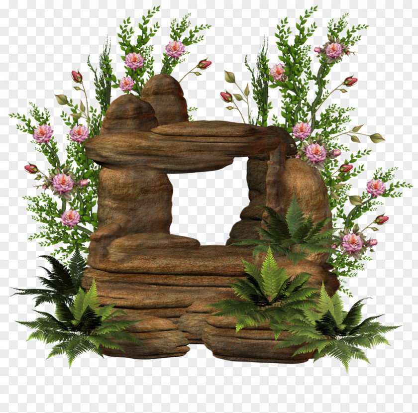 Rock Garden Clip Art PNG