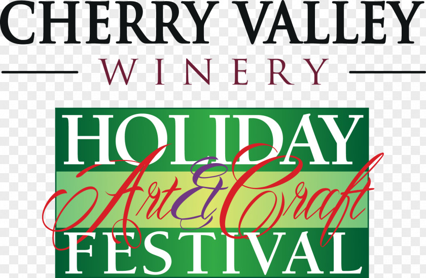 Wine Cherry Valley Winery Holiday Art Christmas PNG