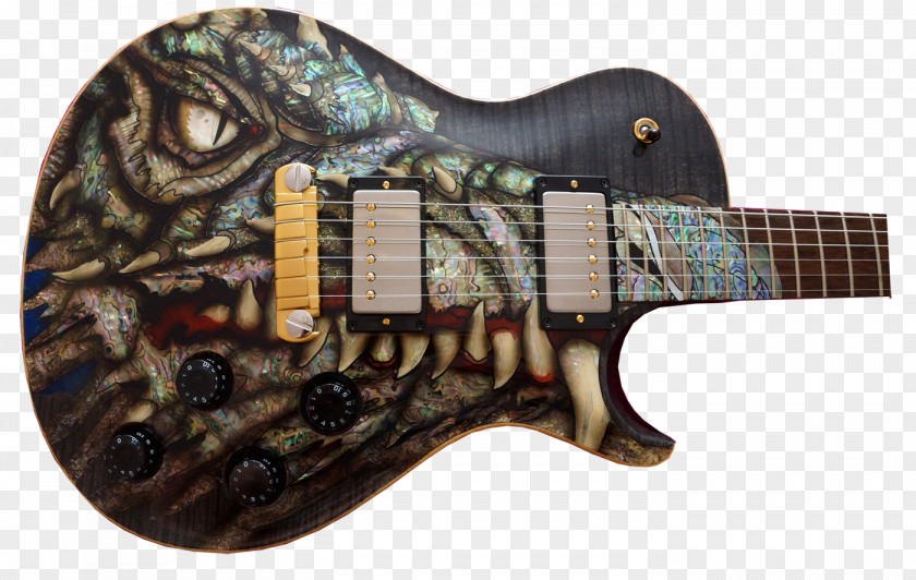Big Dragon Electric Guitar Musical Instruments String Ibanez RG PNG