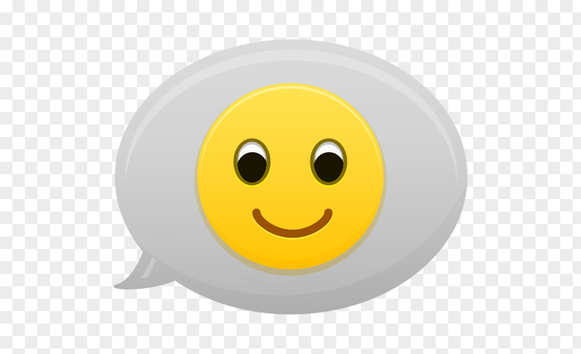 Emoticons Bubble Emoticon Smiley Yellow Happiness PNG