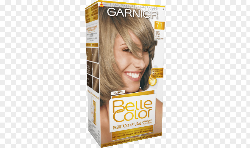 Hair Coloring Blond Garnier PNG