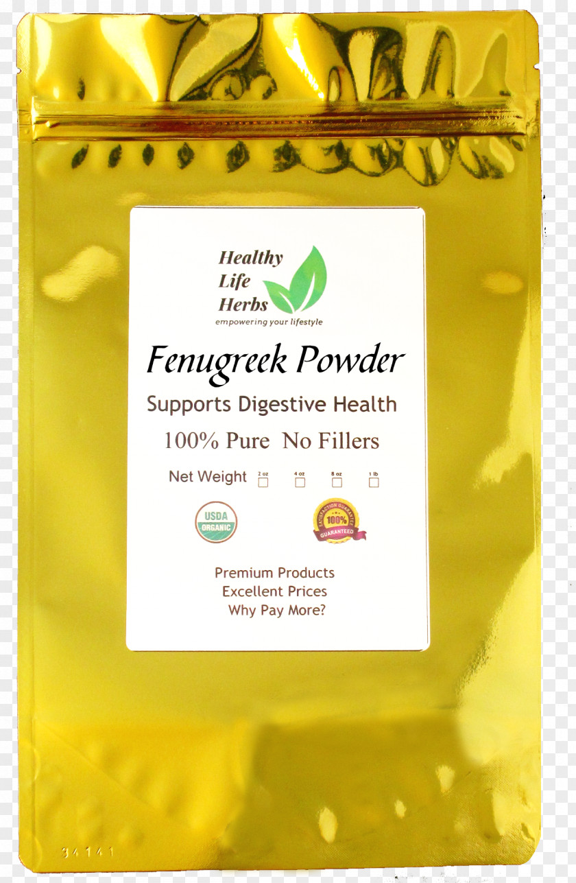 Health Organic Food Certification Powder PNG