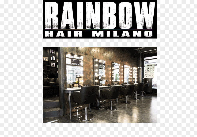 Lunches, Cocktails And DinnersRainbow Hair Rainbow Milano Hairdresser Beauty Parlour PNG
