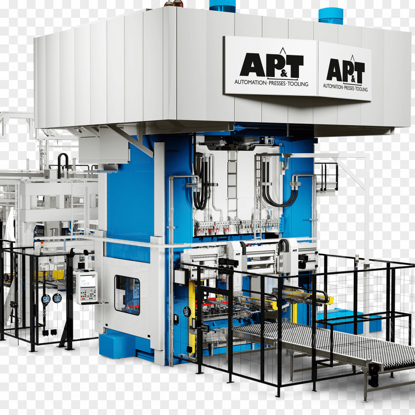 Machine Press AP&T Manufacturing Production PNG