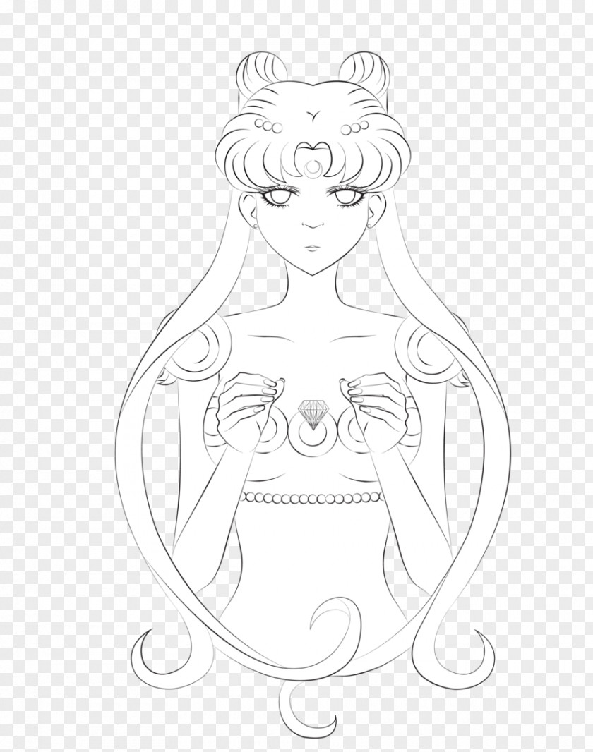 Princess Lineart Thumb Sketch Illustration Visual Arts Line Art PNG