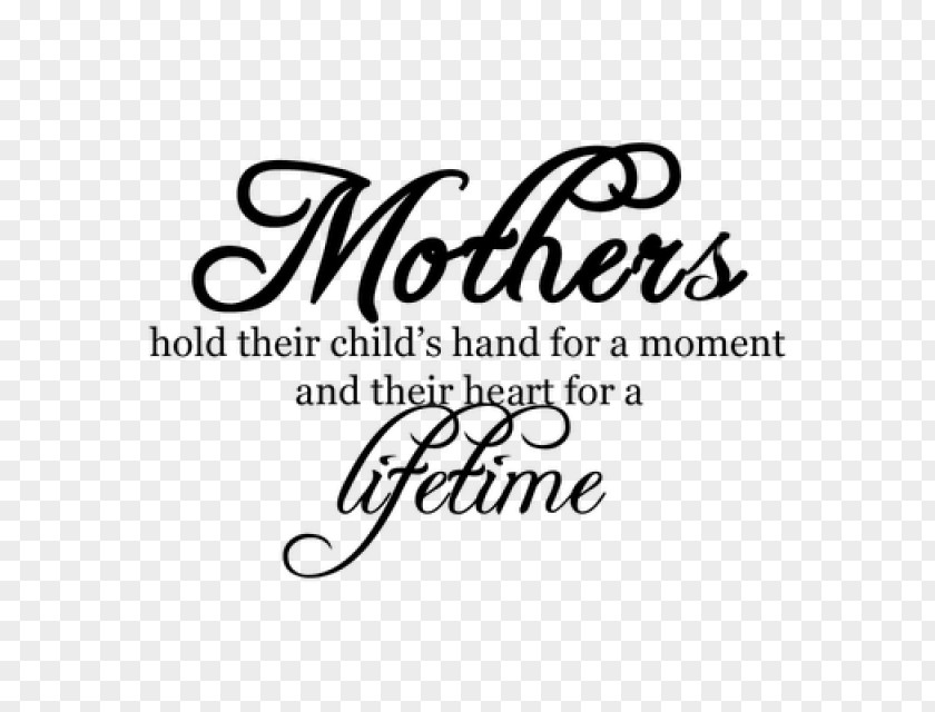 Quotation Mother Mother's Day Saying Child Family PNG