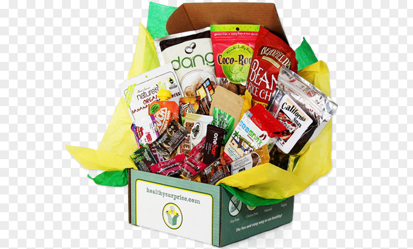 Surprise Gift Subscription Box Health Snack Business Model PNG