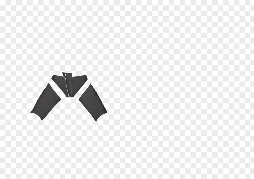Angle Logo Sleeve White PNG