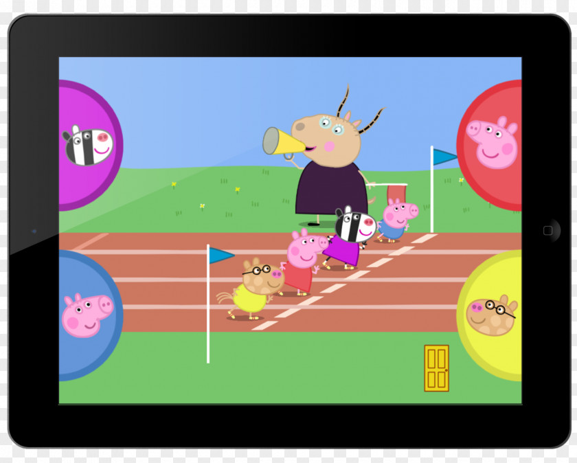 ColorsPeppa Peppa Pig: Sports Day Game Play & Learn PNG