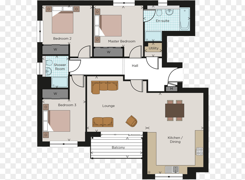 Design Floor Plan Property PNG