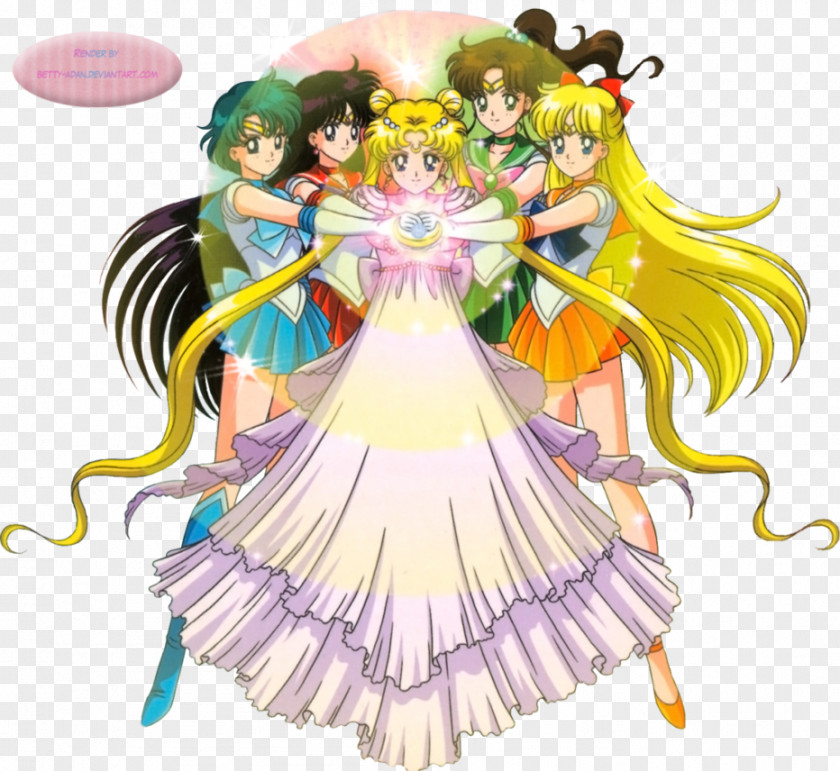 Jupiter Sailor Moon Uranus Venus Chibiusa Saturn PNG