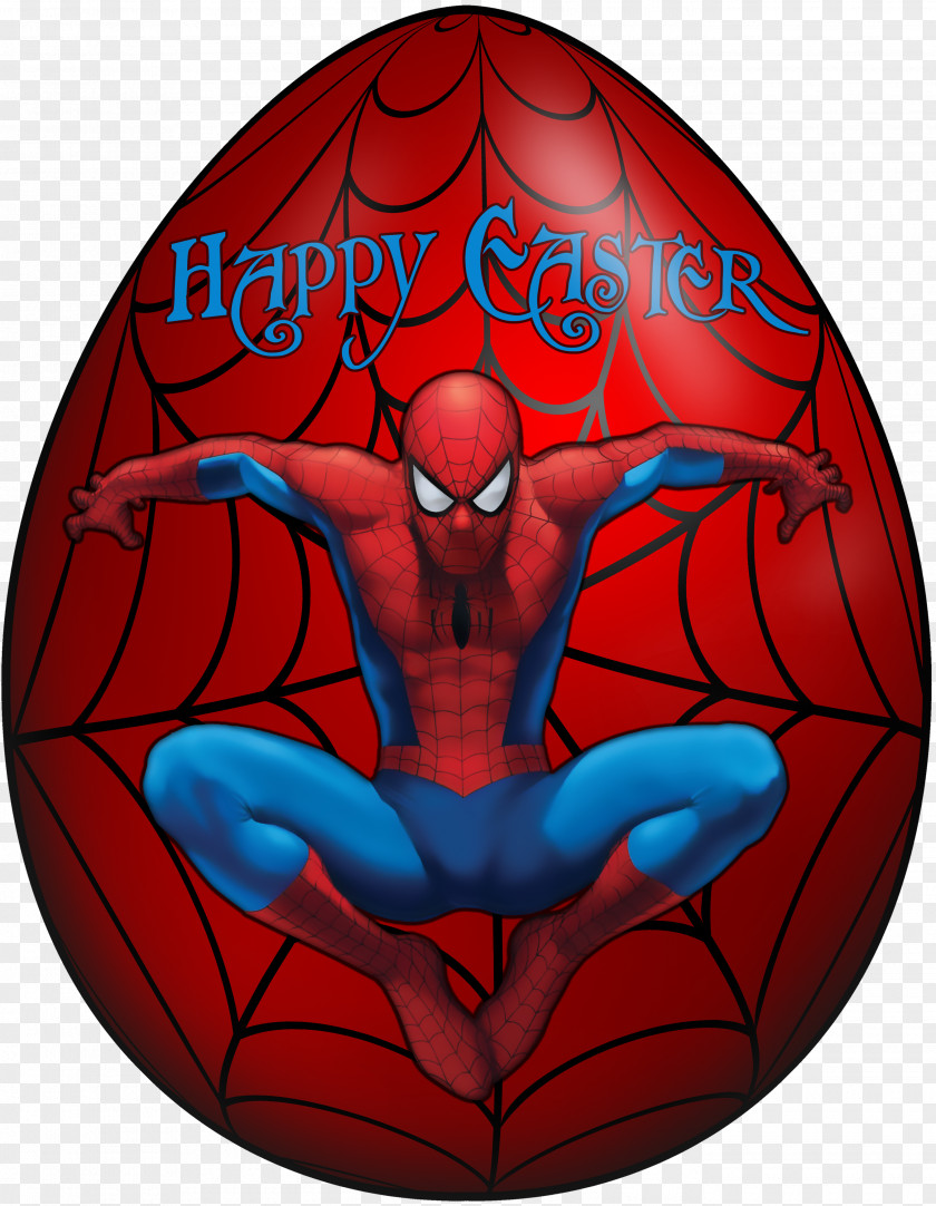 Kids Easter Egg Spiderman Clip Art Image Spider-Man (Miles Morales) Iron Man Marvel Cinematic Universe PNG