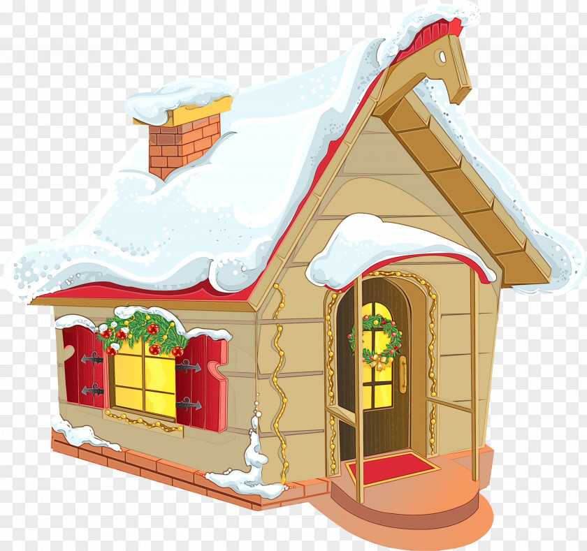 Playset Dollhouse House Toy Roof PNG