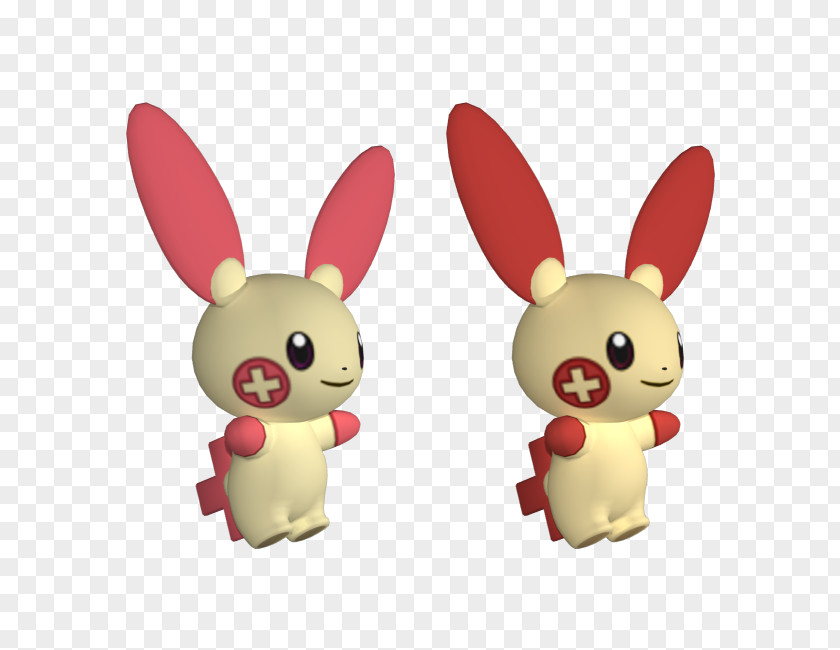 Pokemon 3D Domestic Rabbit Animated Cartoon PNG