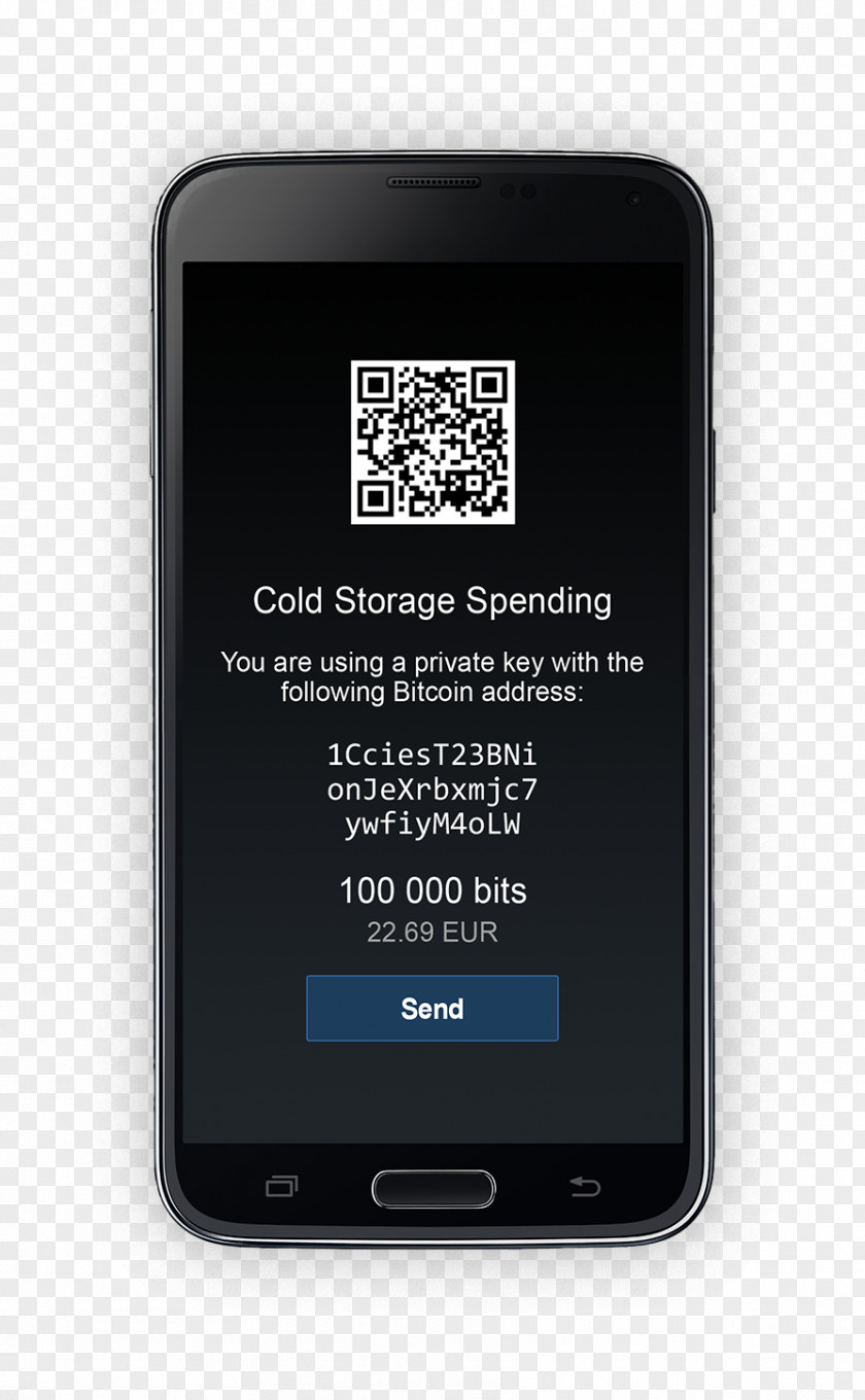 Smart Phone Barcode Scanner Smartphone Feature QR Code Bitcoin PNG