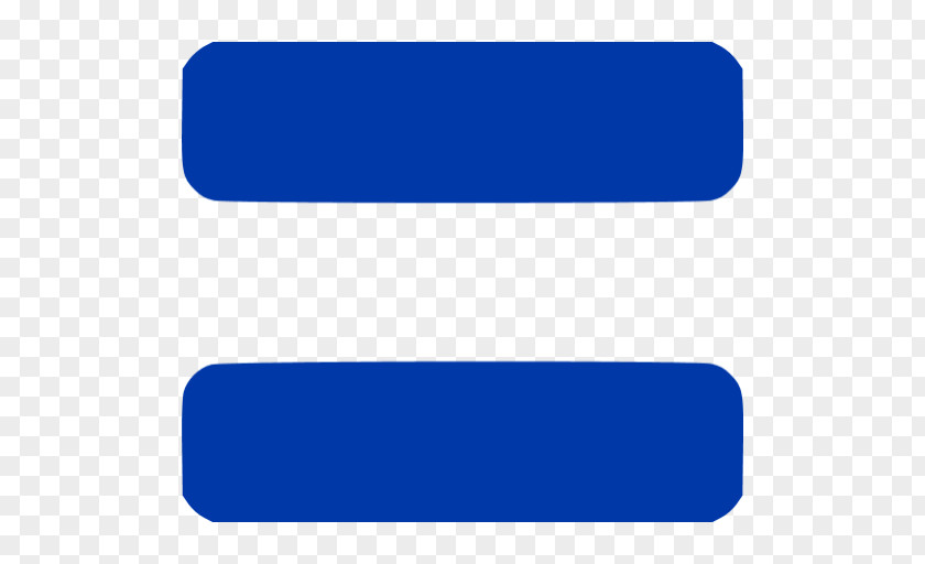Symbol Blue Equals Sign Clip Art PNG