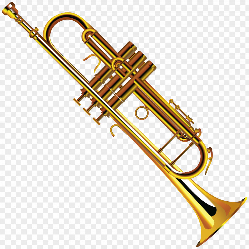 Trombone Trumpet Musical Instruments Clip Art PNG