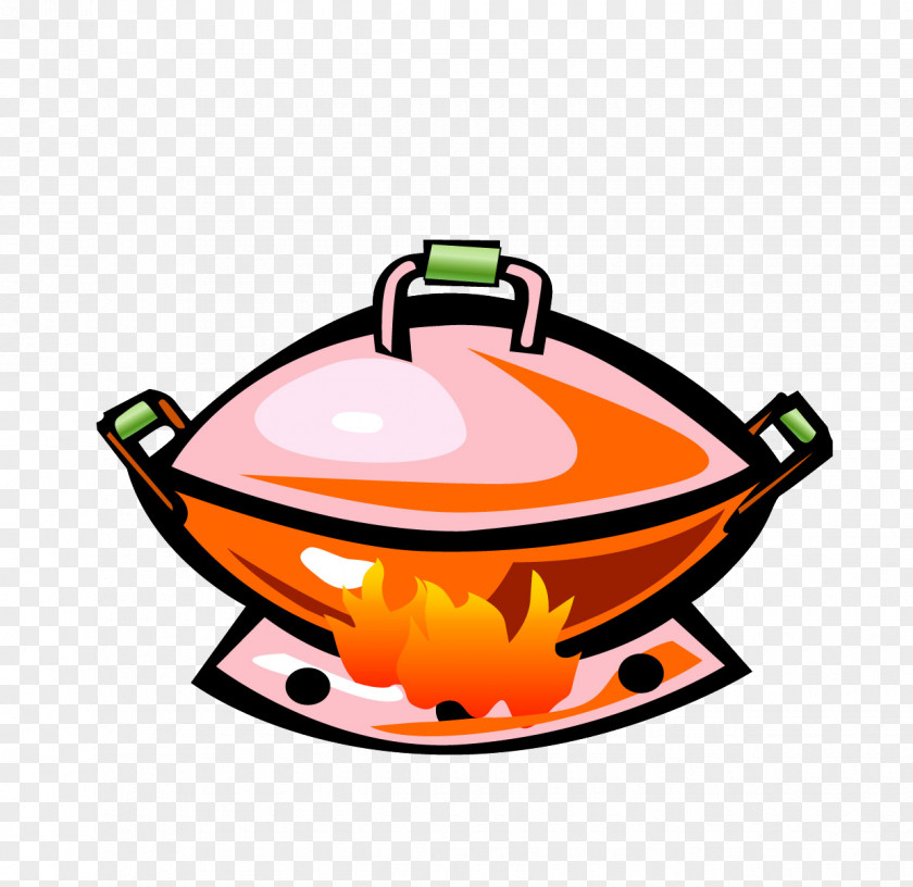 Cooking Pot Fondue YO! HOT POT Menu Stock PNG