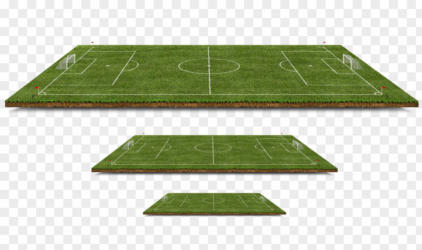 Football Turf Pitch 3D Computer Graphics Clip Art PNG
