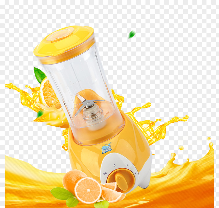 Juicer Orange Juice Drink Blender PNG
