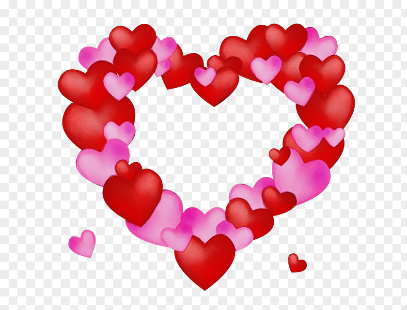 Petal Magenta Love Background Heart PNG