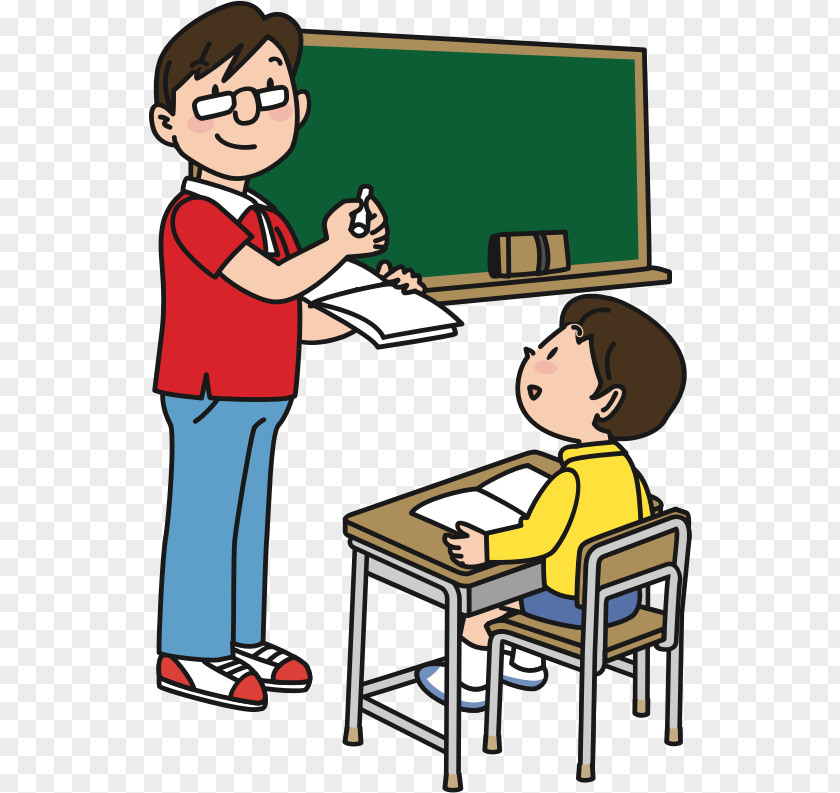 Small Blackboard Teacher Public Domain Clip Art PNG