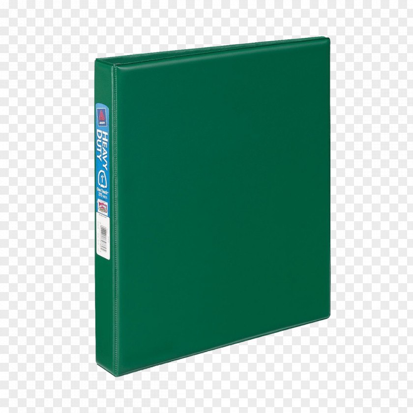 Binder Ring Heavy-Duty Vinyl EZD Reference Avery With 1 Inch One Touch Green (79789) Polypropylene PNG