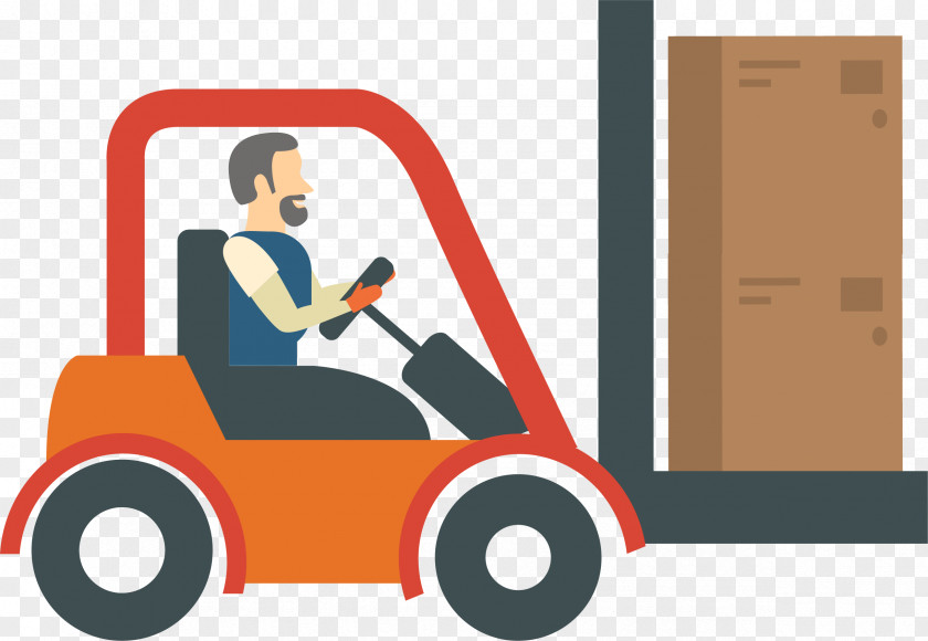 Courier Logistics Transport Clip Art PNG