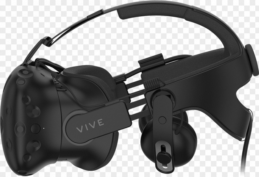 Headphones HTC VIVE Deluxe Audio Strap Oculus Rift PlayStation VR Sound PNG