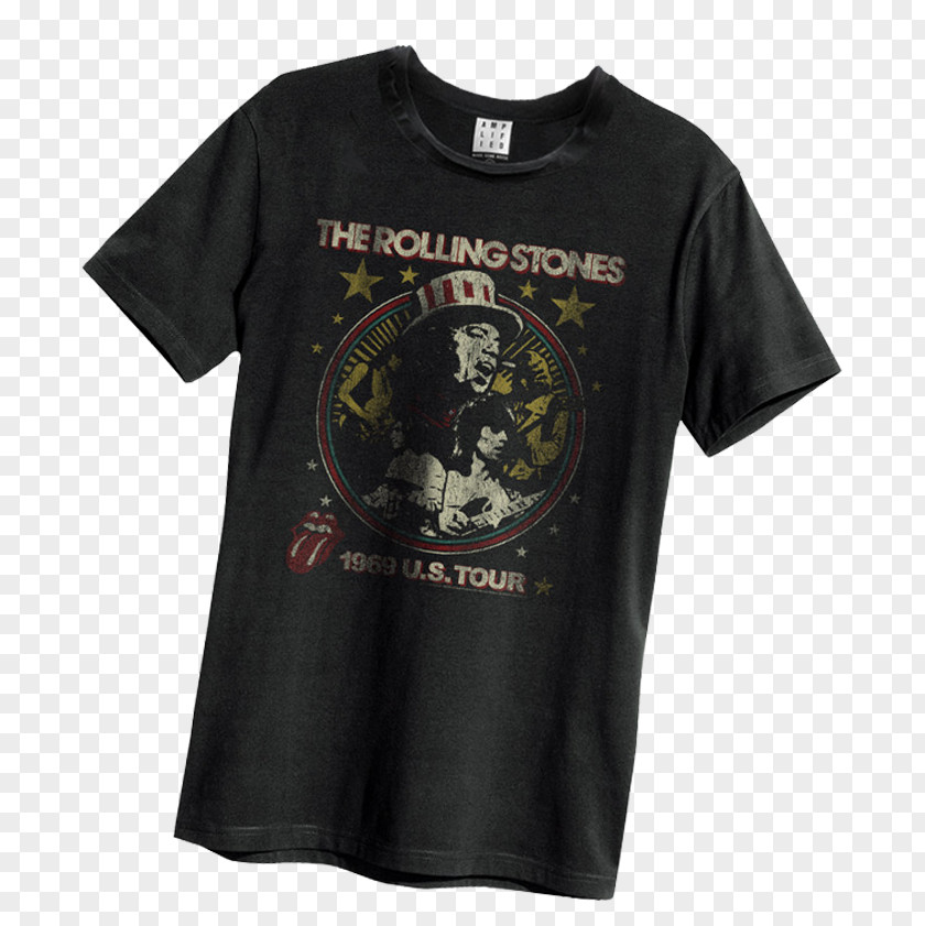 T-shirt Concert The Rolling Stones American Tour 1972 UK 1971 PNG