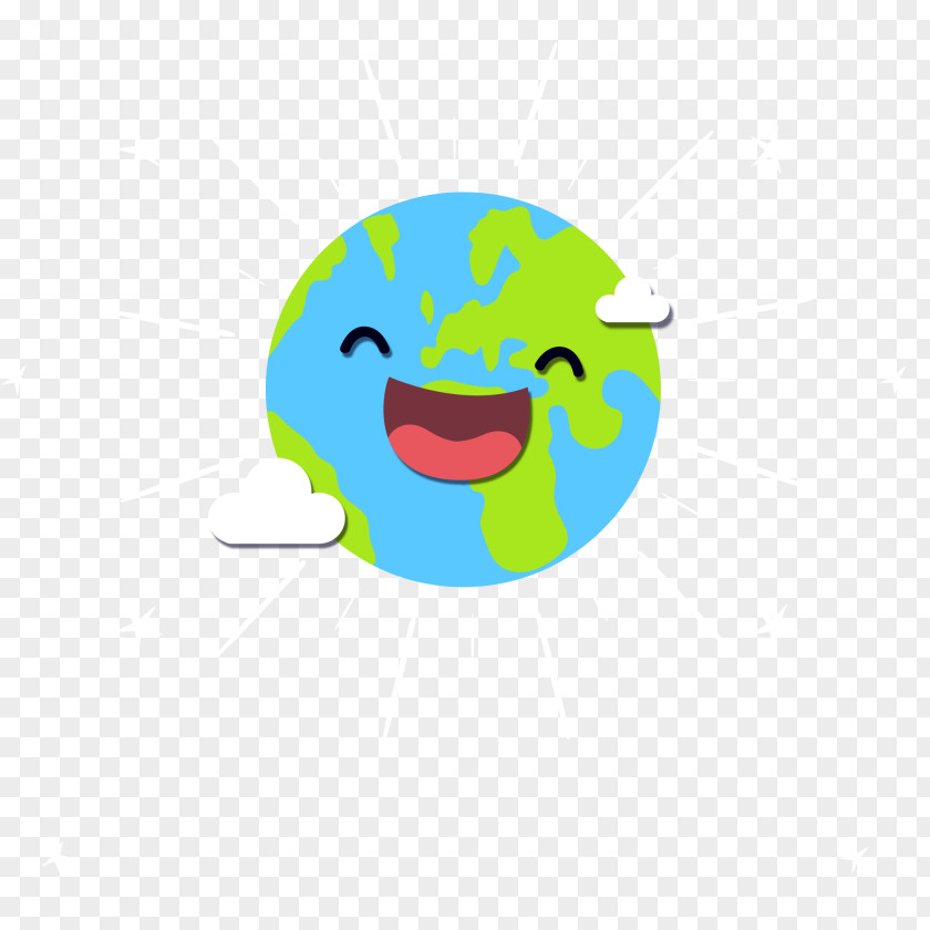 Vector Earth Smiling Background Area Character Clip Art PNG