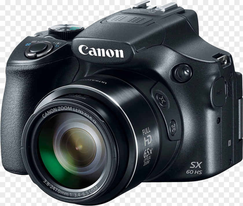 1080p Zoom Lens PhotographyCamera Canon PowerShot SX50 HS 12.1 MP Compact Digital Camera PNG