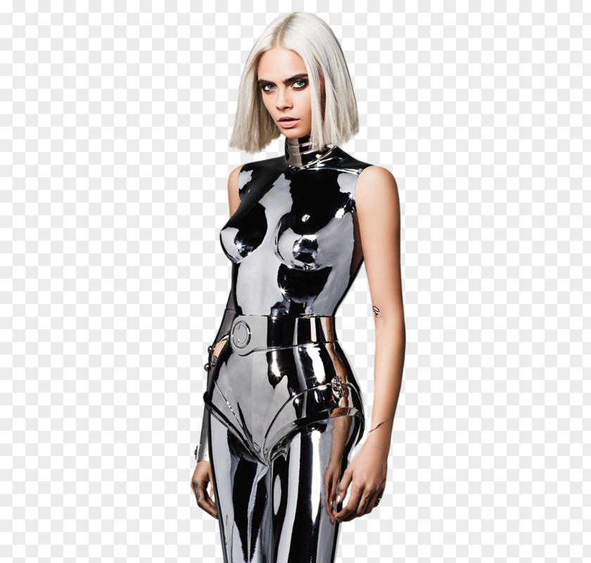 Cara Delevingne Valerian And The City Of A Thousand Planets Chanel GQ Magazine PNG