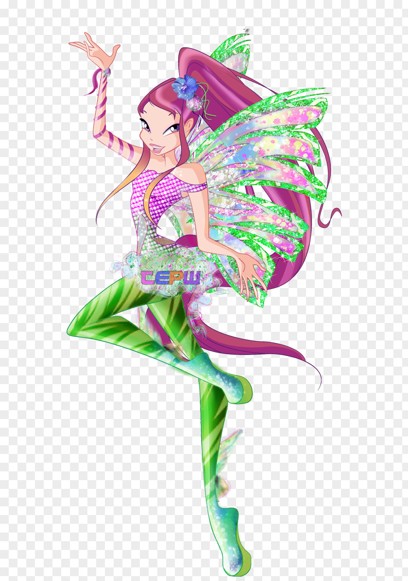 Season 5 Sirenix FloraRoxy Logo Roxy Tecna Winx Club PNG